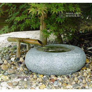 Tetsu bachi granite basin Ø 30 cm