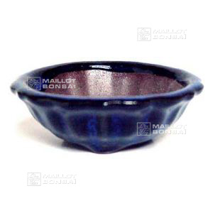 mini pot rond bleu marine B3
