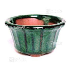 EPUISE mini pot  rond vert D3