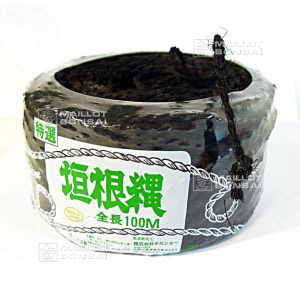 Ficelle noire japon bobine 1000 mètres Shuro Nawa