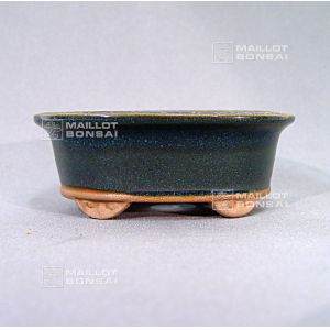 Mini oval pot speciality glaze