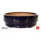 Round riveted Asian plant pot 40.5cm O14
