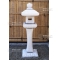 Granite stone lantern nishinoya 150 cm