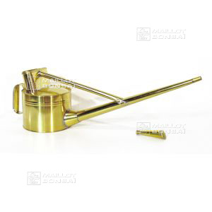 Yellow copper watering can 4 litres