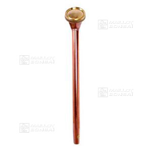 Copper watering spout 345 mm and nozzle