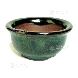 mini pot rond vert foncé C2