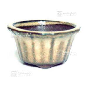 VENDU mini pot rond ivoire D1