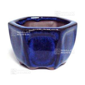 H2 hexagonal bleu marine