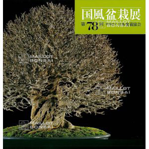 kokufu-ten bonsai exhibition catalogue 78 (2004)