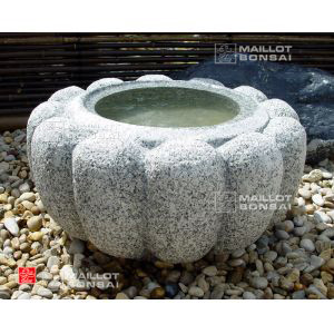 Kiku bachi granite basin Ø 30 cm