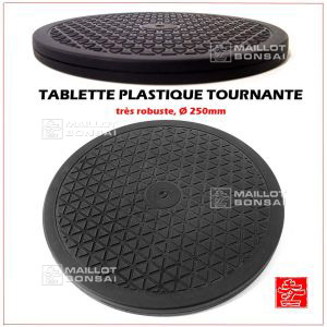 Table tournante plastique Ø 250 mm