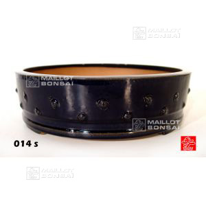 Round riveted Asian plant pot 50.5cm O14