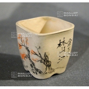 VENDU mini pot motif floral ref: 9317