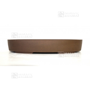 poterie-ovale-brune-460-330-80-mm