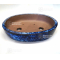 Poterie leopard bleu 295-240-60