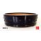 Round riveted Asian plant pot 50.5cm O14