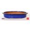 Ceramic oval bonsai pot 40*32*5.5 cm