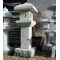 Stone moon lantern Oribe 120 cm