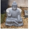 bouddha en granite 60 cm. main dressée.