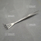 Root claw 230 mm inox ryuga