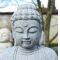 bouddha en granite 60 cm.