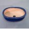 Mini oval pot with outward rim