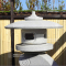 Rankei stone lantern 150 cm