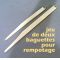 Bamboo chopsticks 230 and 290mm 2 units