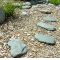 Japanese grey/green SANBA ISHI stepping stones