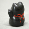 maneki neko black lucky charm cat