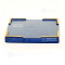 saucer rectangular marine blue color