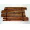 Bamboo display shelves set of 2