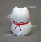 maneki-neko white lucky charm cat