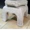 stone lantern yukimi gata H 55 cm wooden window