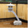 Rankei stone lantern 180 cm