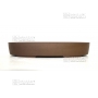 poterie-ovale-brune-400-300-75-mm