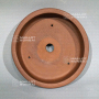 Pot rond à rivets brun 255 mm.