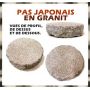 Pas Japonais granite Ø 30 cm