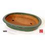 Poterie ovale verte 360*280   503-c