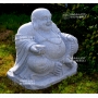 bouddha en granite 60 cm.