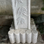 Lanterne granite 125 cm