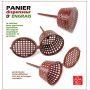 Panier à boulettes par 10 U. sur pied