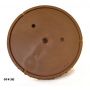 EPUISE Pot rond à rivets brun 405 mm. O14