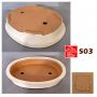 EPUISEPoterie ovale beige 360*280 mm   503-c