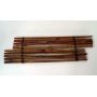Set de bambou noir petit 300*95 mm