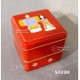 Mini bento carré rouge 57230-8