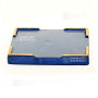 saucer rectangular marine blue color