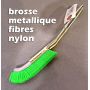 Brosse nylon courbée 220 mm