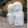 Bébé jumeaux en granite jizo bosatsu