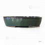 poterie ovale verte 10694